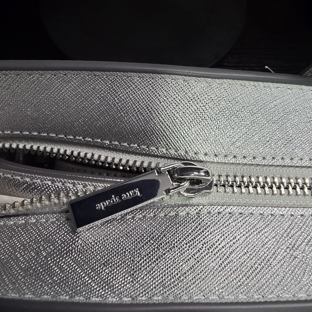 Kate Spade Silver Tote Bag - Picture 4 of 8